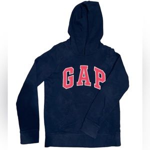 Gap girls navy and pink hoodie